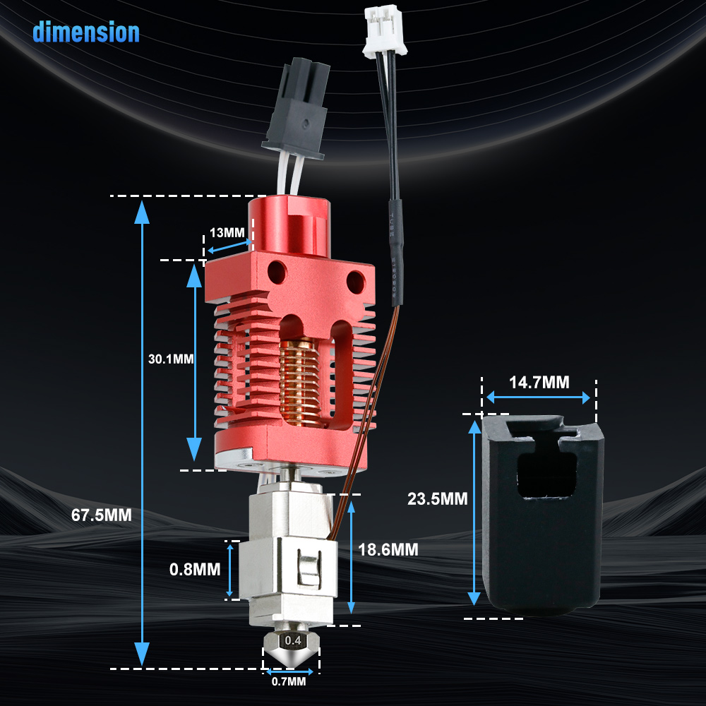 Zestaw Hotend do Creality Ende – Creality Printer Ender 3 V3 recenzja i cena